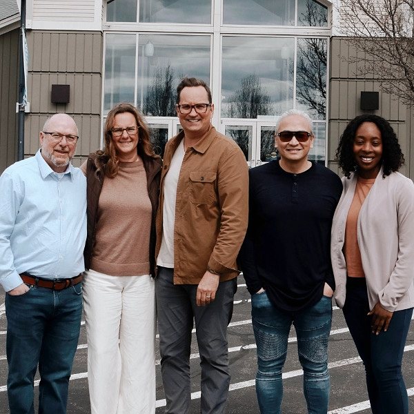 Group photo of GCC pastors outside