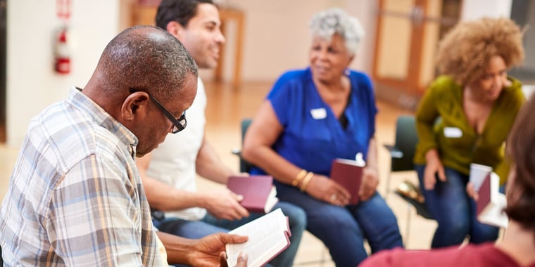 People Attending Bible Study